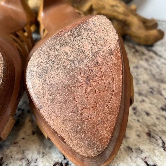 Tory Burch Gladiator Platform Heels - Picture 7 of 11